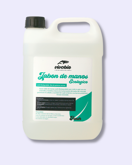 Jabón de Manos Ecológico Vivobio 3Lt Fresh