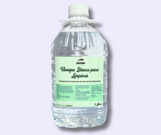 Vinagre Blanco para Limpieza al 8% de acidez 3 Lt